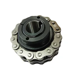 BF-T with chain coupling friction torque limiter safety coupling overload clutch protector torque limiters