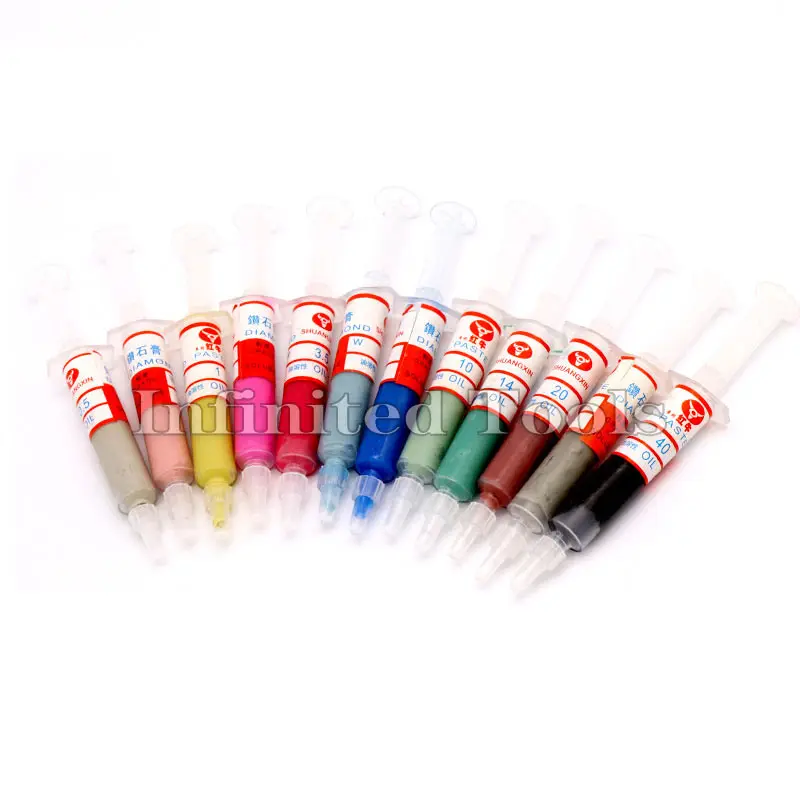 1pcs Diamond Paste Polishing Lapping Pastes Compound Syringes Grinding Paste Jade Glass Metal Jewelry Diamond Paste Micron Tools