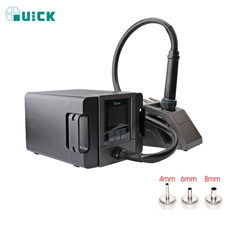 

Оригинальная Интеллектуальная паяльная станция QUICK TR1300A с горячим воздухом, паяльная станция BGA, стандартная сварочная станция для материнских плат и печатных плат