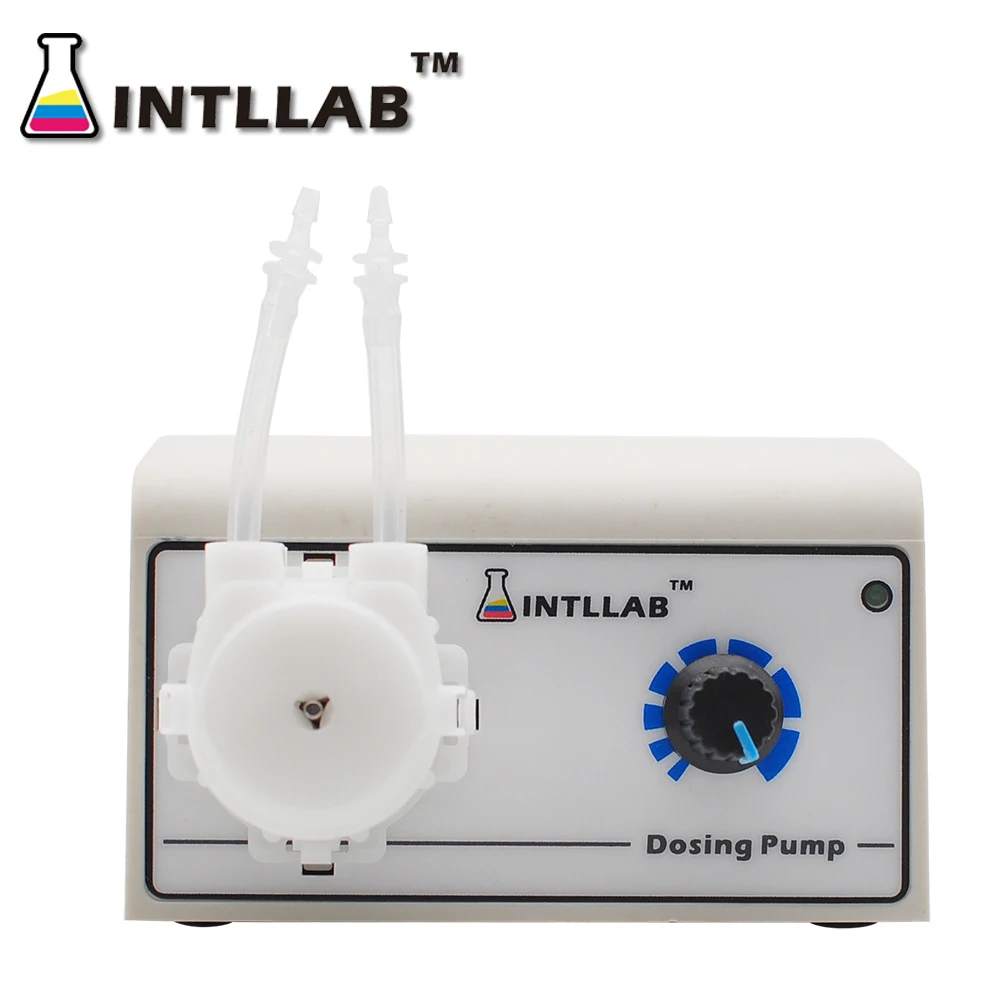 Intelligent Peristaltic Pump 12V DC for Laboratory Liquid Management in Aquarium Monitoring and Lab Analysis.