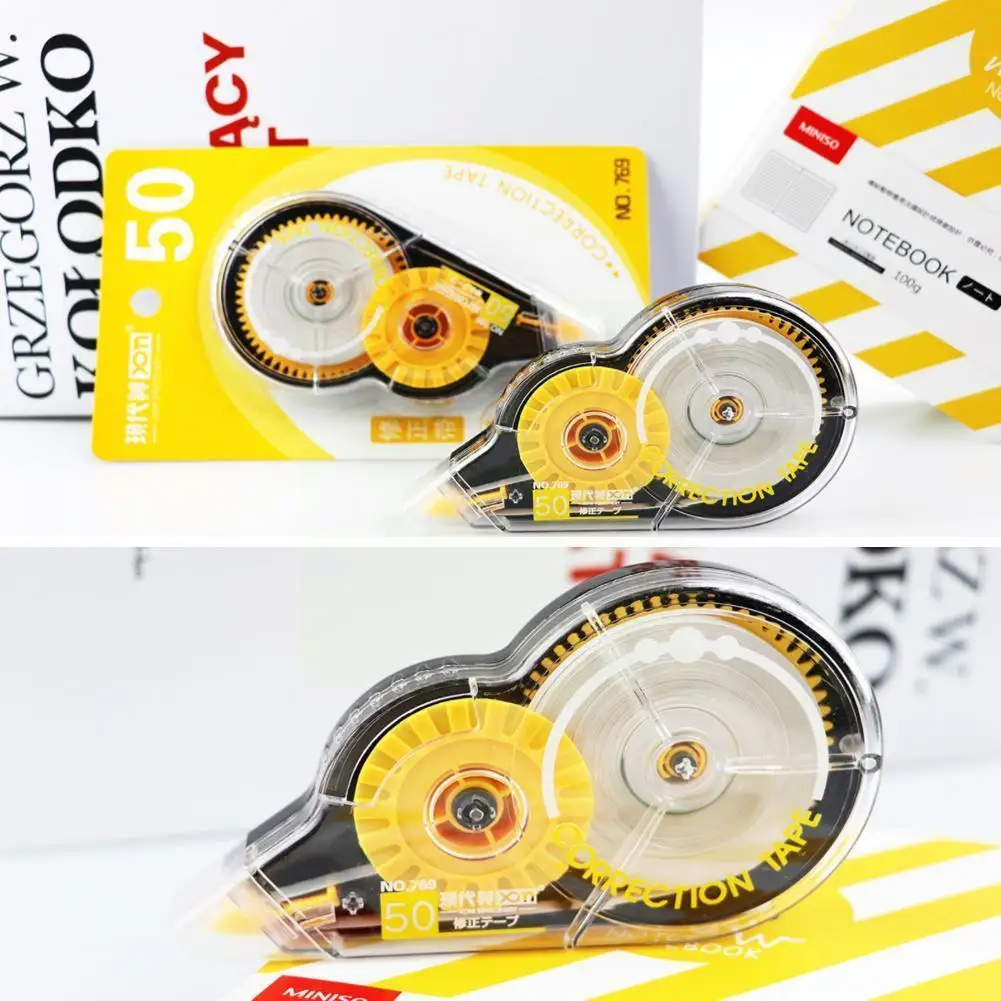 Texto longo do rolo da fita 50m da correção da grande-capacidade para um papel da variedade da escrita dos tipos da correção de ao uso apropriado de dados ea c1i3