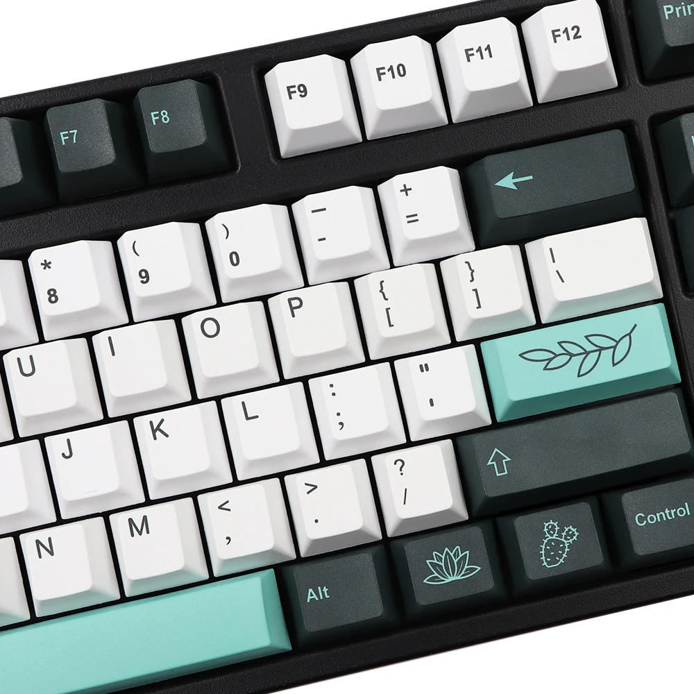 GMK-KEY植物2キーキャップ桜プロファイル染料subbedキーキャップDZ60ためGK61 71 84 96 108メカニカルキーボードK70 G710 + キーキャップ