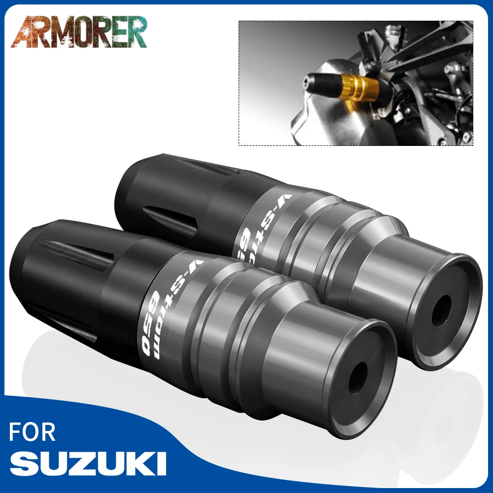 

For SUZUKI DL650 V-Strom 650/XT VStrom Motorcycle Aluminum Crash Pads Exhaust Sliders Crash Protector Falling Protection Pad