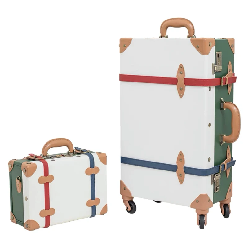 New Color matching Travel Bag Rolling Luggage sets,20\