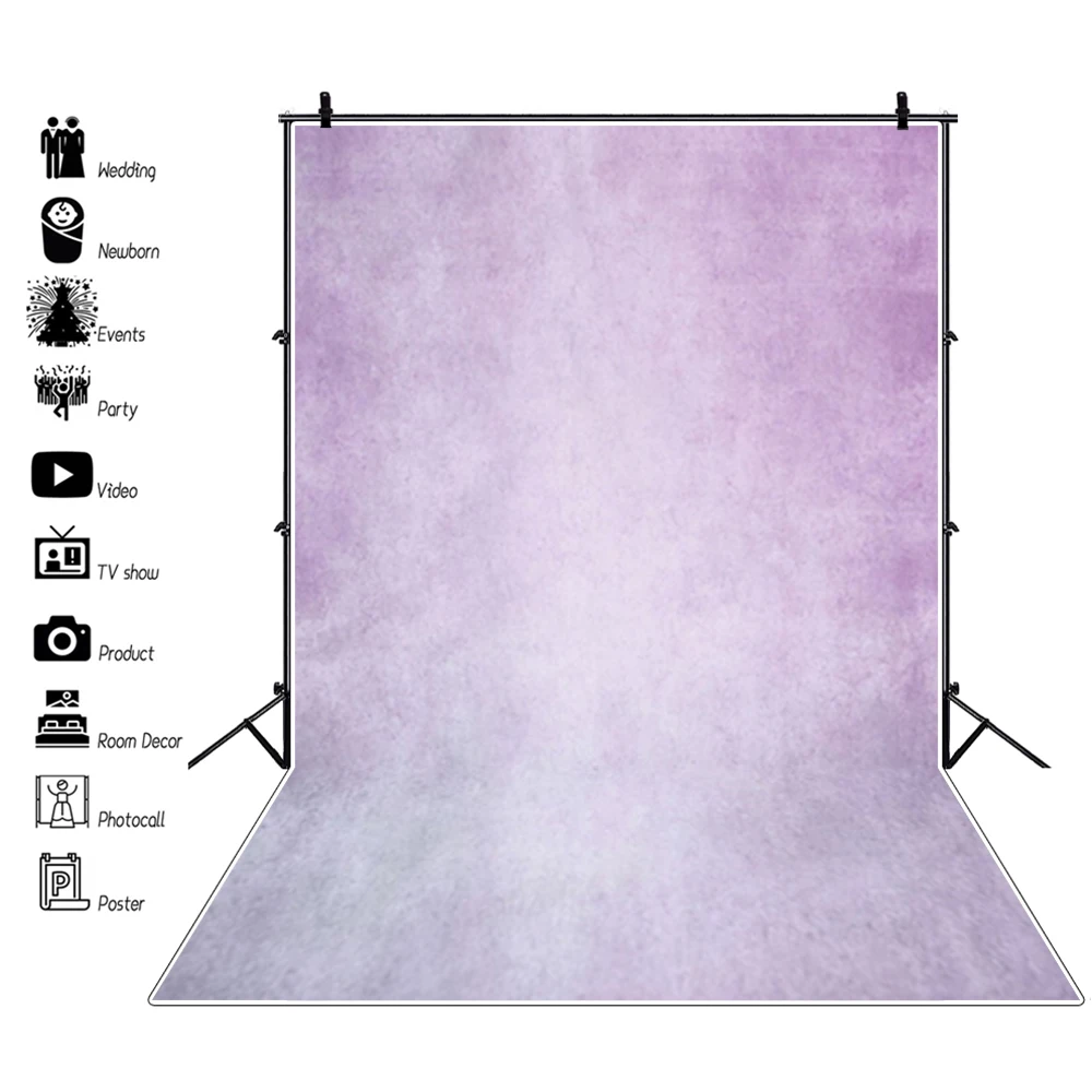 Laeacco Solid Color Gradient Photography Backdrops Photo Backgrounds Grunge Portrait Pet Doll Cake Photophone Newborn Photozone