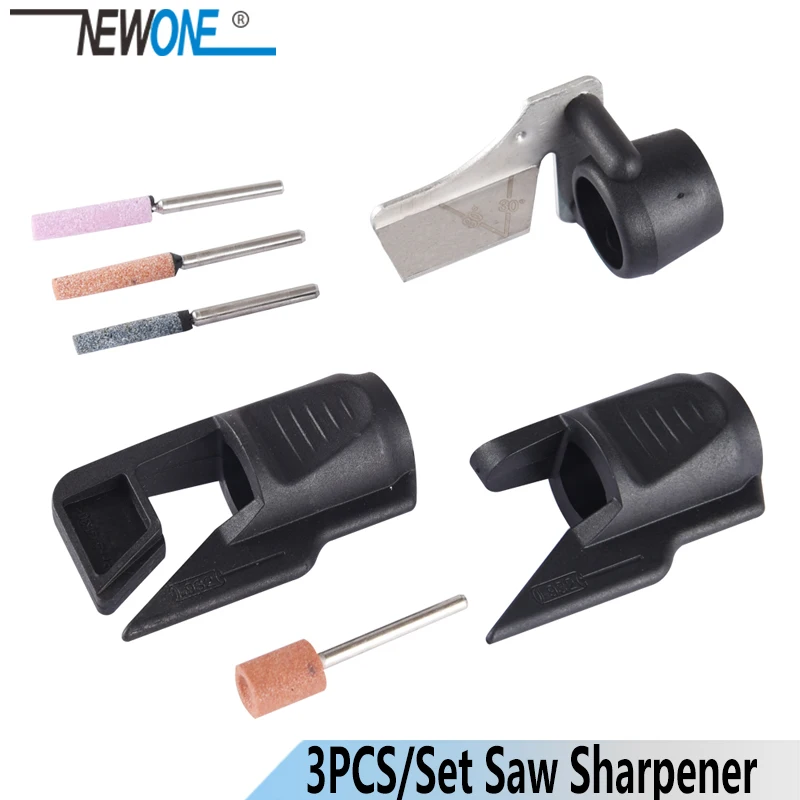 NEWONE Saw Sharpening Attachment Lawn Mower/Chain Saw/Garden Tool Sharpener Adapter for Dremel drill rotary tool