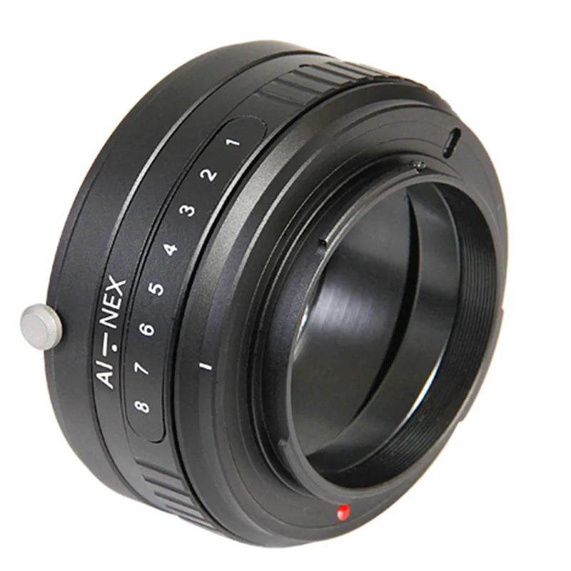 AI-NEX mudança de foco Da Câmera Anel Adaptador de lente PARA Nikon AI Monte Lens para Sony NEX-3 NEX-5 NEX7 NEXC3 A5000 a7 A7R A7 II