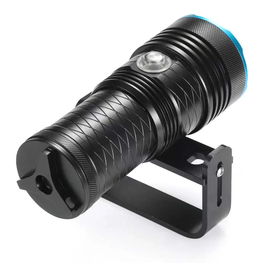 6000 LM Underwater Super Powerful XHP70.2 LED Diving Flashlight Professional Lighting Strong Light Waterproof 100M Searchlight