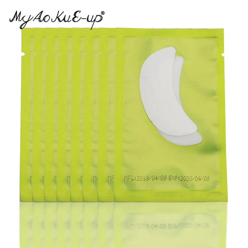 50/100/200 Pair Make Up Tool Eyes Patches For Eyelash Extension Under Eye Pad Eye Lash Patch Grafted Eye Stickers lash Extension