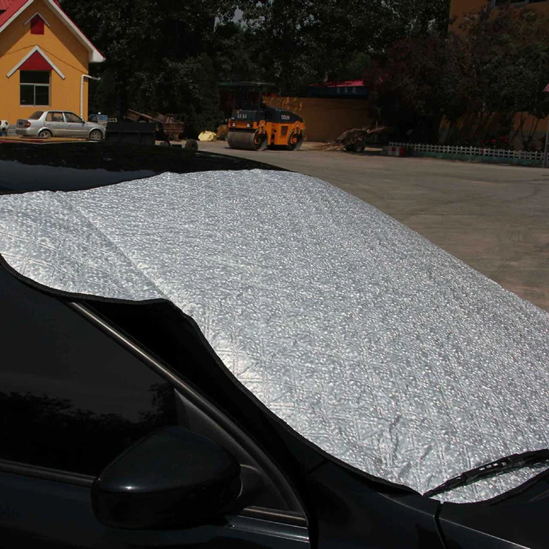 Car Front Window Screen Cover Auto Sun Cover Car Windshield Shade Dust Protector Anti Snow Frost Ice Shield Car Windscreen Cove