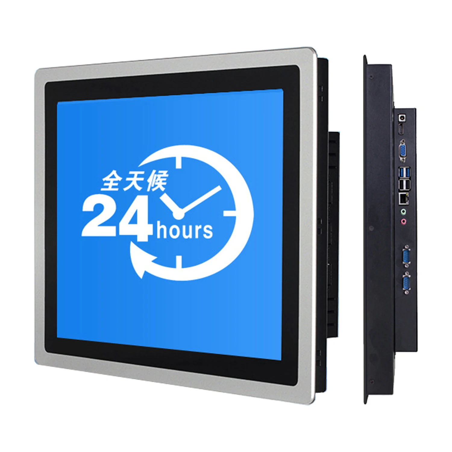 

12.1 Inch Embedded Computer Industrial All-in-one PC Panel with Capacitive Touch Screen Built-in WiFi RS232 COM for Win10 Pro