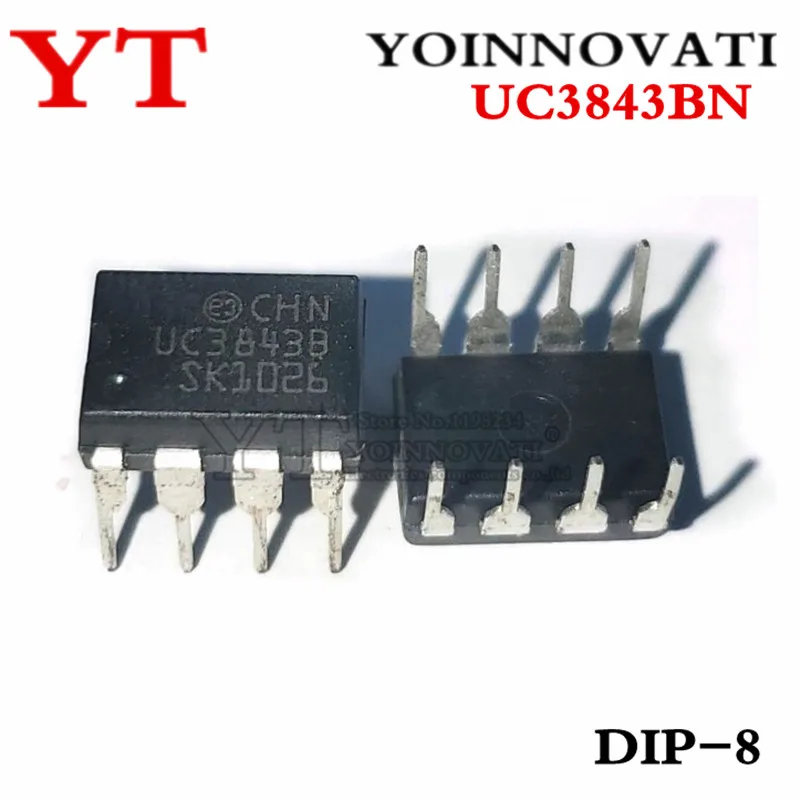 12PCS 100PCS UC3843B UC3843BN UC3843BN UC3843 3843 DIP8