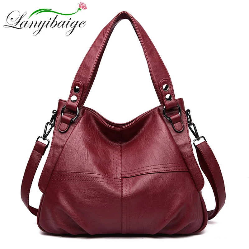 LANYIBAIGE Luxury Designer Handbags High Quality Soft Leather Bags Ladies Corssbody Hand Bags For Women Shoulder Bag Bolsas