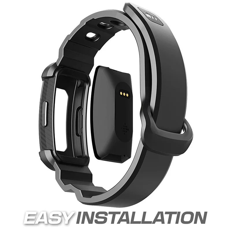 Fotografia 4: Pulseiras para Fitbit Inspire/Fitbit Inspire HR SUPCASE UB Pro, pulseiras de substituição com capa protetora integrada e resistente.