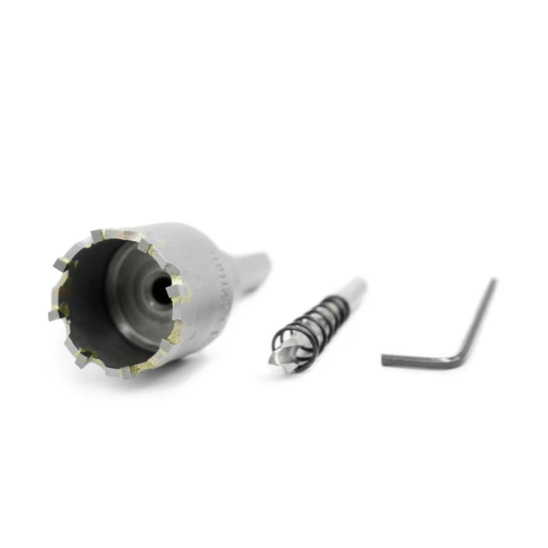 Imagem -03 - Tct Carboneto Ponta Núcleo Broca Buraco Viu Cortador de Metalurgia para a Perfuração de Metal de Liga de Aço Inoxidável 15100 mm Broca Pcs