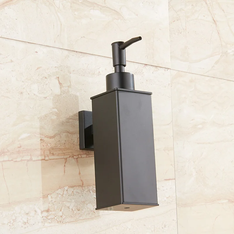 

Vidric to Seoul with square black soap dispenser bottle of toilet detergent, hand sanitizer hotel bathroom accessories press