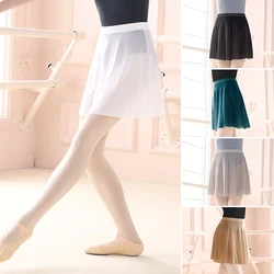 Woman Ballet Skirts Dance Tutu Dress Ballet Dance Tulle Skirt Adult Gymnastics Costumes Nylon Ballerina Skirts