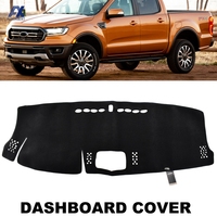 Dash Cover Mat Dashmat Dashboard Cover Carpet For Ford Ranger Wildtrak Raptor T6 2016 2017 2018 2019 2020