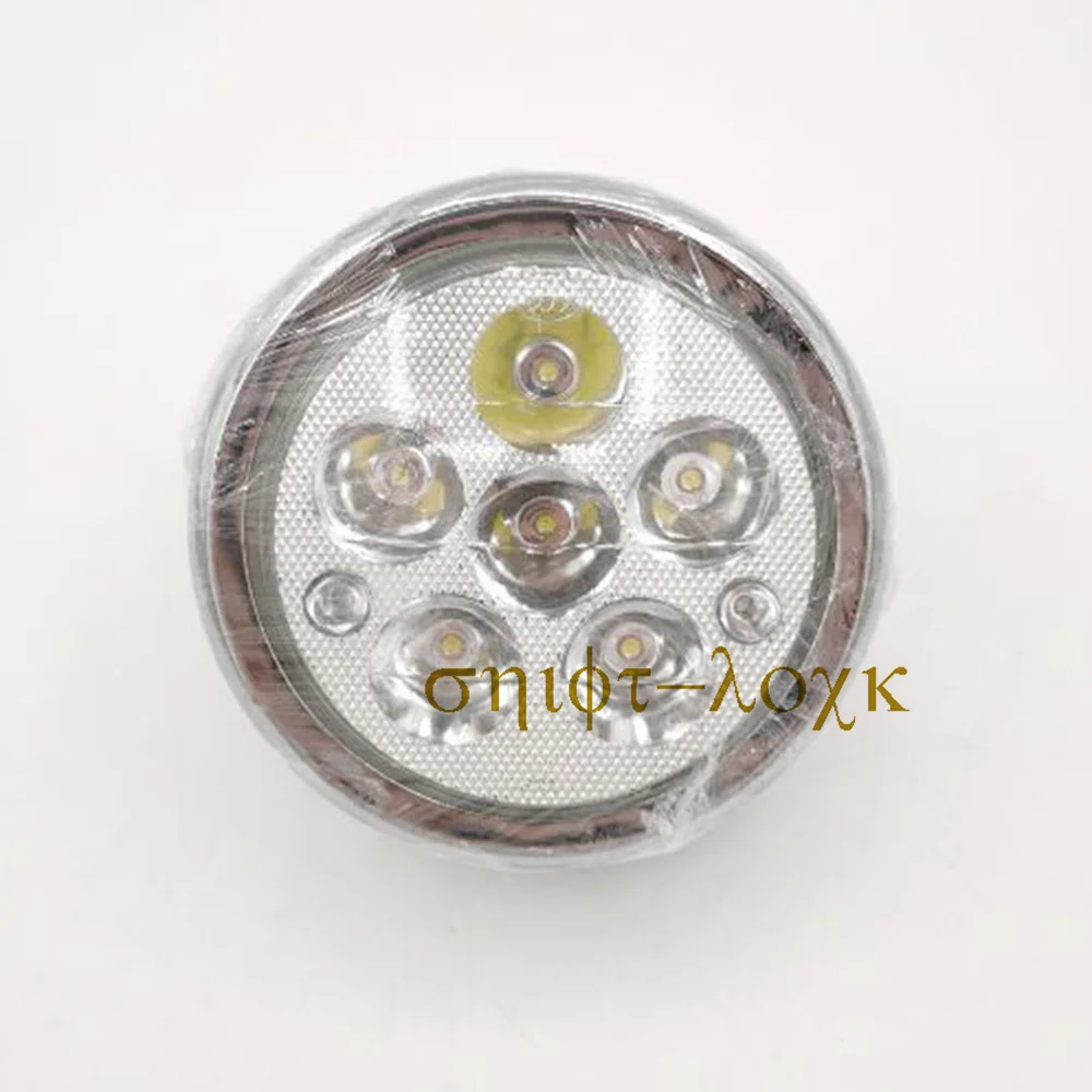 Free shipping Electroplated Iron Shell Headlights for Citycoco Electric Scooters/motorcycles Modified Accessories parts