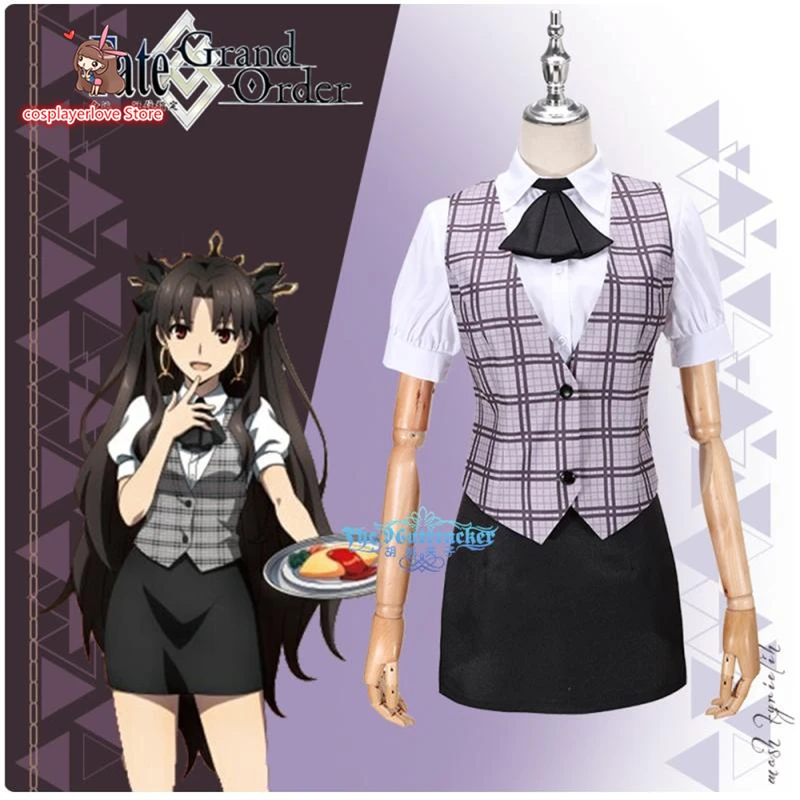 

Fate/Grand Order FGO Ishtar Sweets Paradise Maid Uniform Cosplay Custom Made costume Halloween Christmas Costume