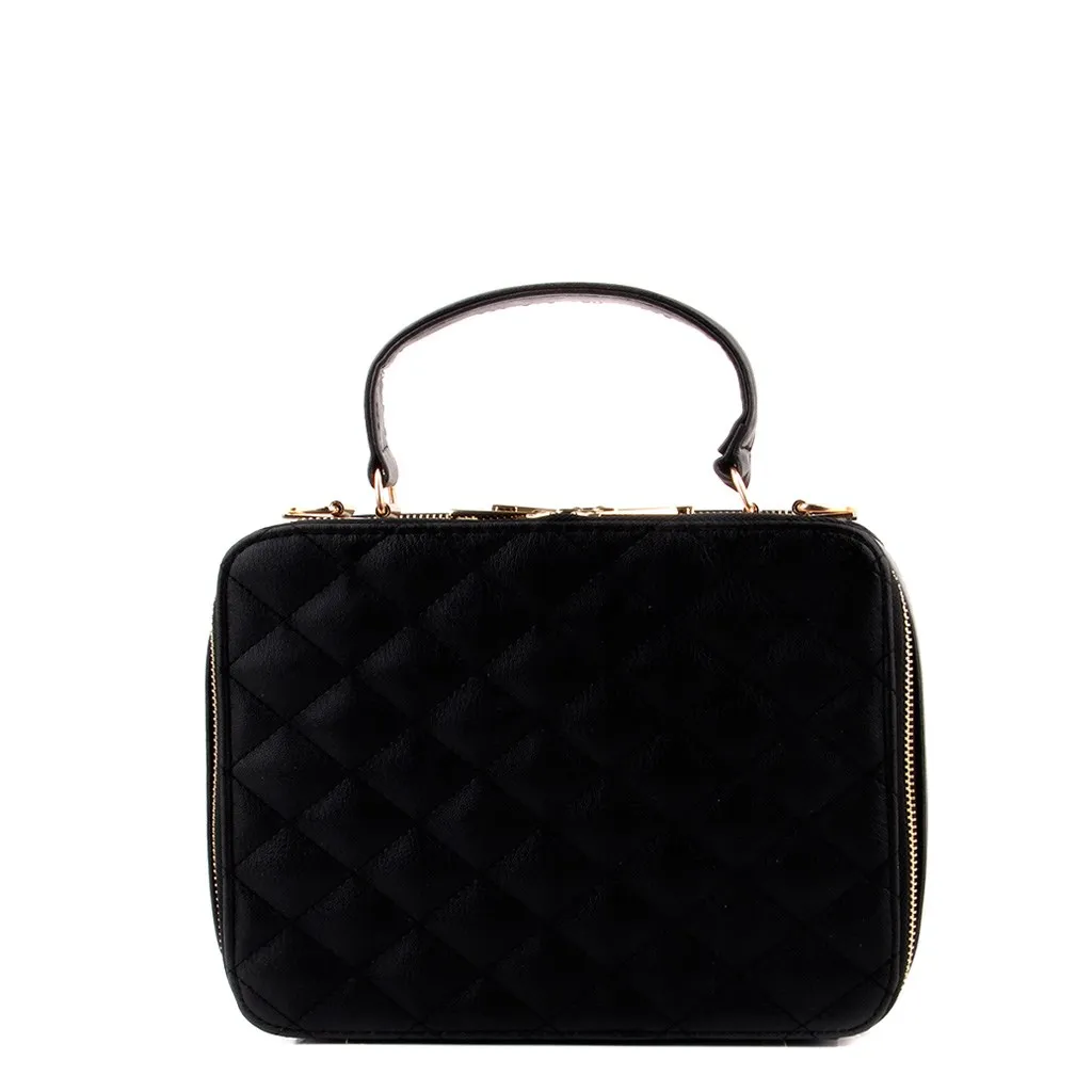 Bolso de hombro para mujer, de Color negro