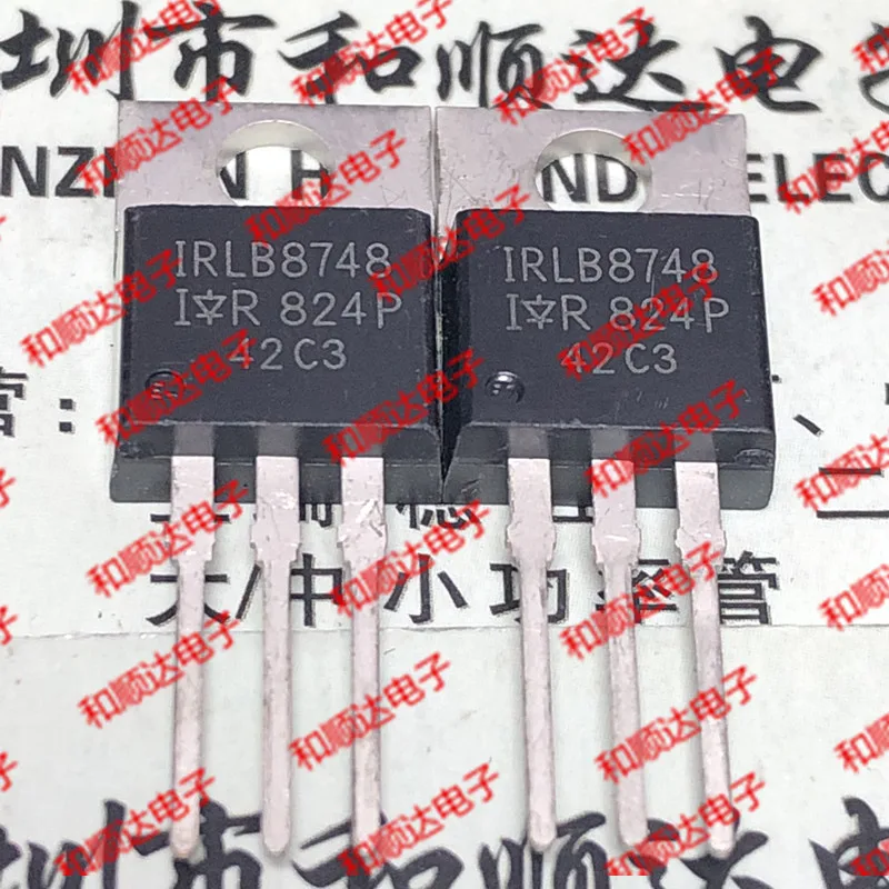 

10PCS IRLB8748 TO--220 30V 78A