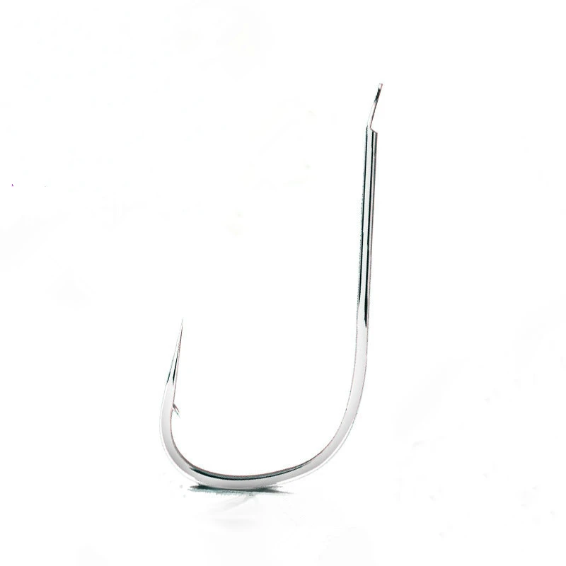 

Fishhooks Wholesale By Bulk 5000pcs White Sleeve Barbrd Non-barb Fish Hook Crucian Carp Fishing Tackle Accessory Pescaria Pesca