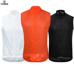 YKYWBIKE Radfahren Westen Jersey Männer Sport Tank Mit Taschen Bike Shirts Wasserdichte Fahrrad Kleidung Reflektierende MTB Fahrrad Jacke