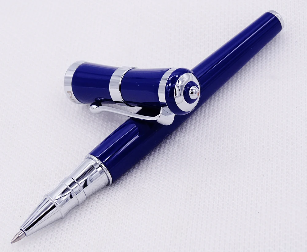 Fuliwen 2051 Metal Rollerball Pen, Fresh Fashion Style Fine Point 0.5mm Beautiful Colors for Office Home School, Men and Women