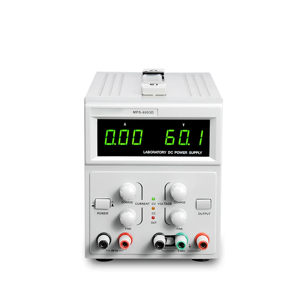 

60V 5A DC Power Supply 30V 3A/5A Voltage Regulator LED Digital laboratory Stabilizer Switching Adjustable Bench Source DC Power