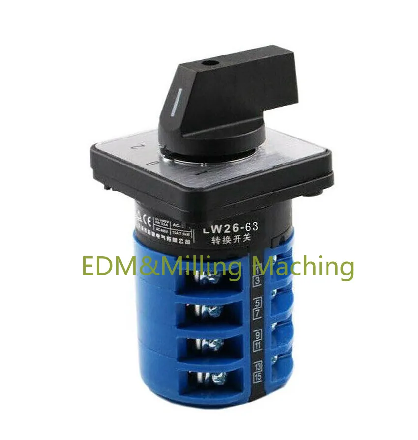 

1PC High Quality Bridgeport Milling Machine Universal 63A 3 Files Transform Switch Mill CNC Part DURABLE