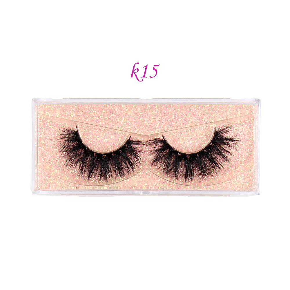 Luxuriöse Nerz-Kunstwimpern Voluminöse Wispy Strip Lashes Natürlicher Look Weich Bequem zu Tragen Wiederverwendbare Künstliche Wimpern Make-up Schönheit – Detail 28