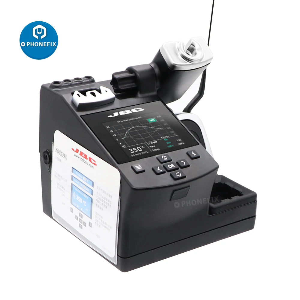 Original JBC Soldering Station JBC CD-2SE With T210-A Precision Purpose Handle JBC Exclusive Heating System For Phone Repair