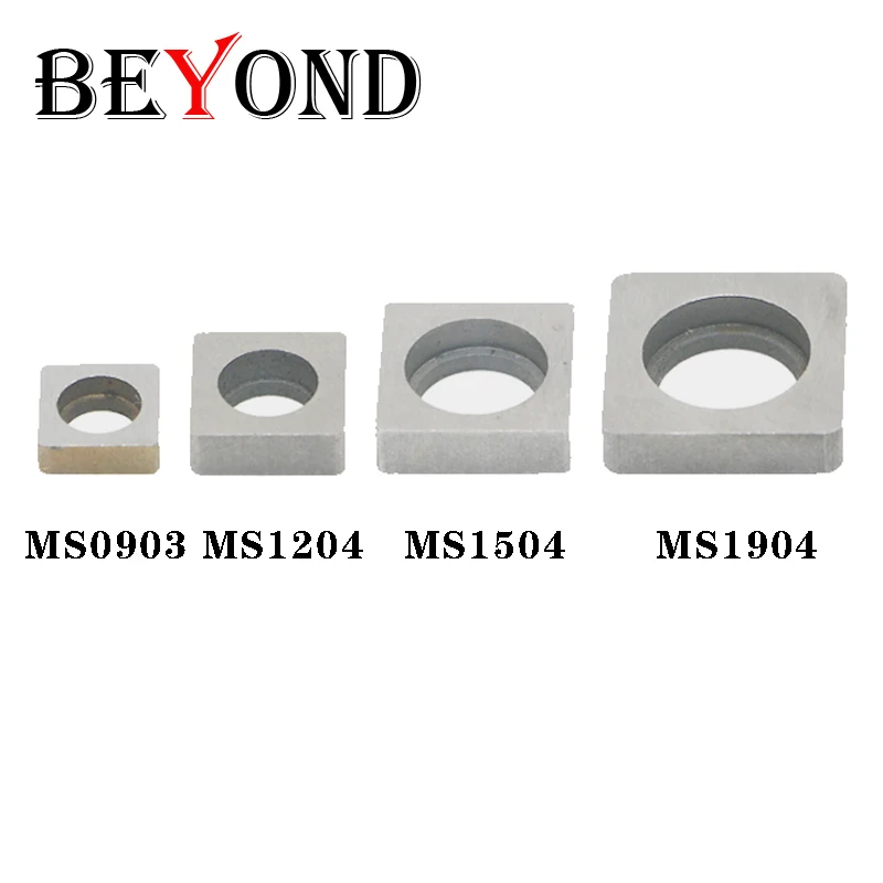 10pcs MS0903 Or SS0903 MS1204 MS1504 MS1904 Turning Tool Holder Accessories Hard Alloy Shim Lathe Tool Holder Accessories