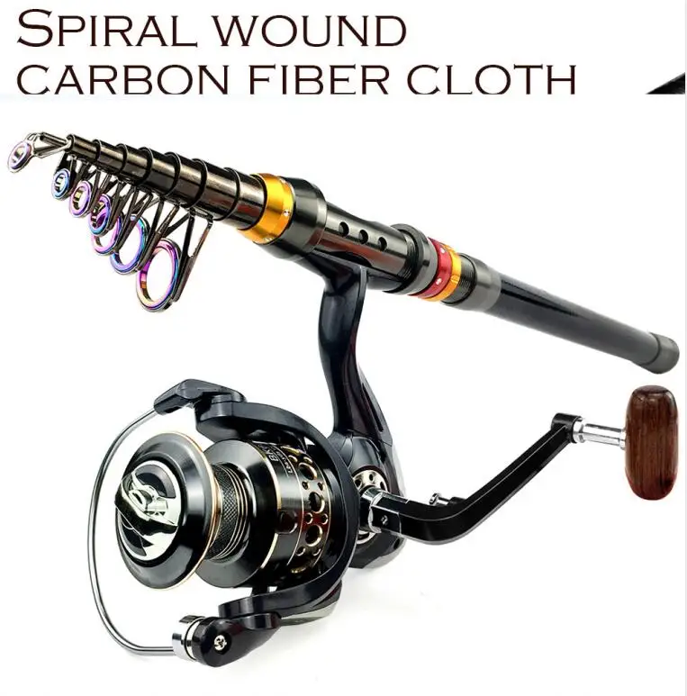Canna da pesca Canna da pesca Mulinello Combo 1,8-2,1 m Canna da pesca e mulinello da baitcasting ad alta velocità 7,2