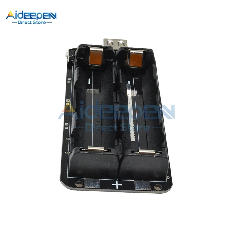 Escudo de batería de litio Dual 18650 V8 3V1A 5V 3A Micro USB módulo de carga de batería para Raspberry Pi Wifi ESP8266 ESP32