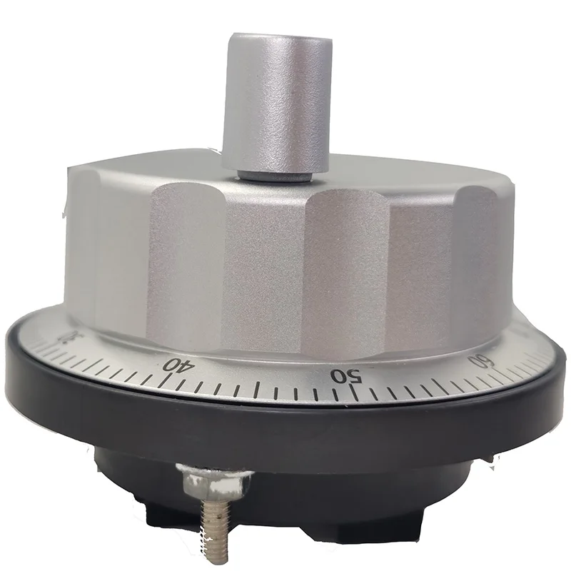 CNC pulse generator handwheel 0V 5V 60mm 100PPR manual pulse generator handwheel rotary encoder electronic 6 terminal