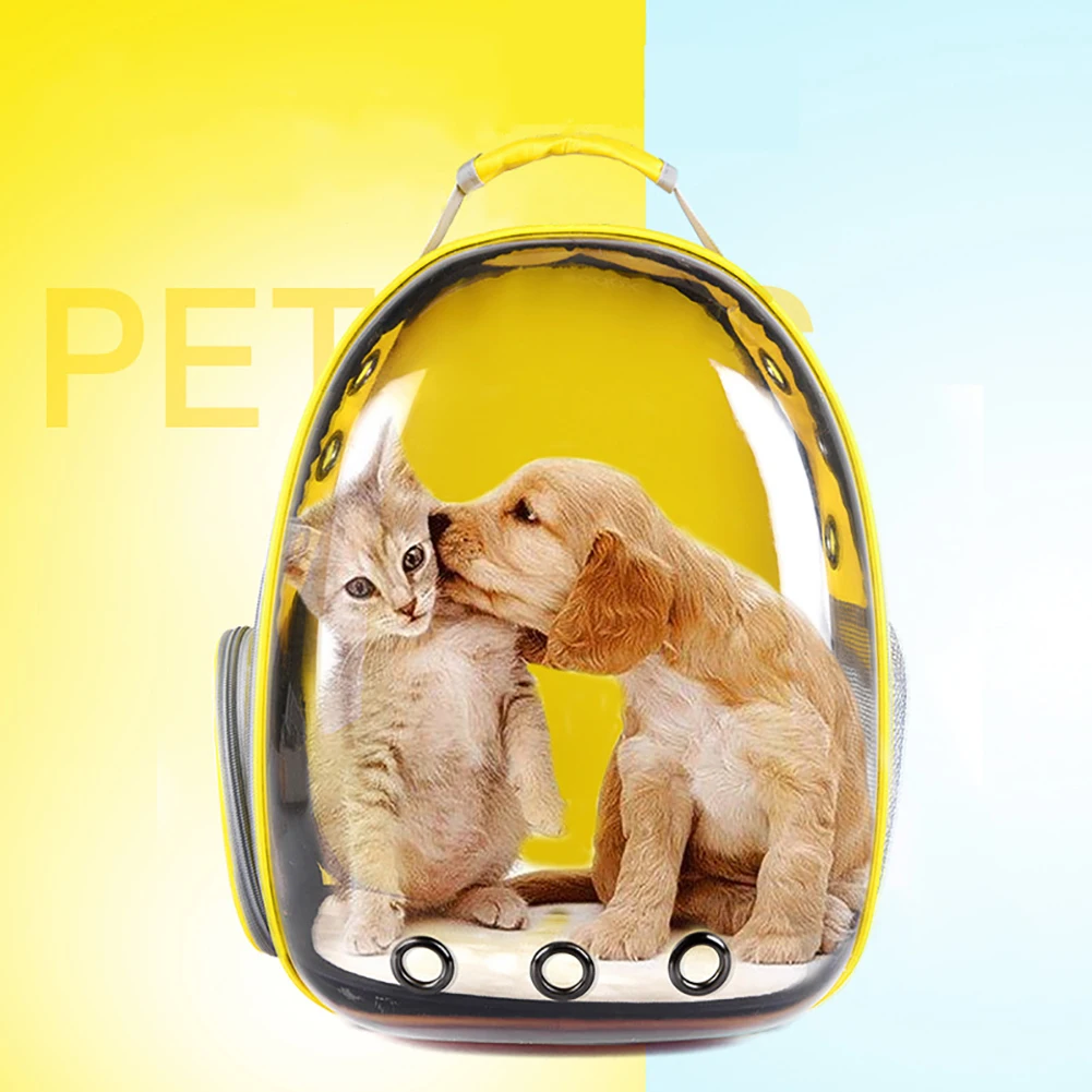 

Portable Pet Cat Dog Travel Backpack Transparent Space Capsule Pet Puppy Outdoor Carrier Cat Backpack Breathable Bag Pet Product