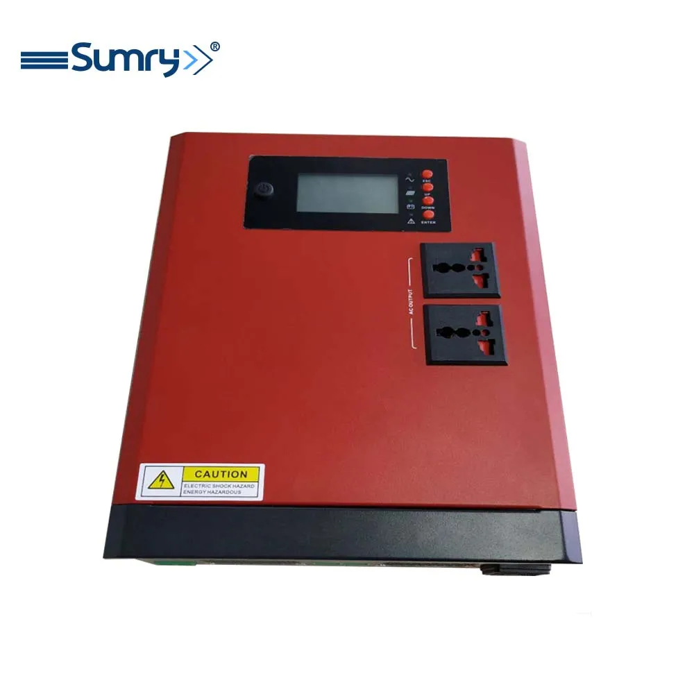 New pv inverter/invertor 1.2kilo 12v / 2.4kilo 24v build in mppt charger 40A