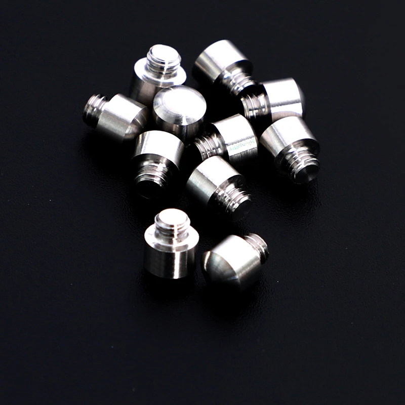 50pcs/Lot Stainless Steel Bumpers For Hair Scissors M3.0*0.5MM/2.5*0.5MM Silencer Stopper Parts Professional Accessories