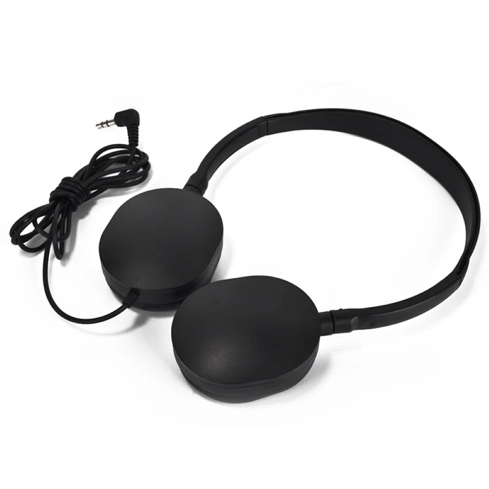 Portable 3.5mm Wired Headphone HIFI Stereo Gaming Headset Noise Cancelling Music Earphone with Microphone for Computer Laptop PC