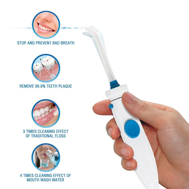 Nicefeel UV Nha Khoa Răng Miệng Irrigator Răng Bụi Nước Flosser Spa Chăm Sóc Răng Sạch Sẽ Với 7 Đa Năng Đầu Cho Gia Đình