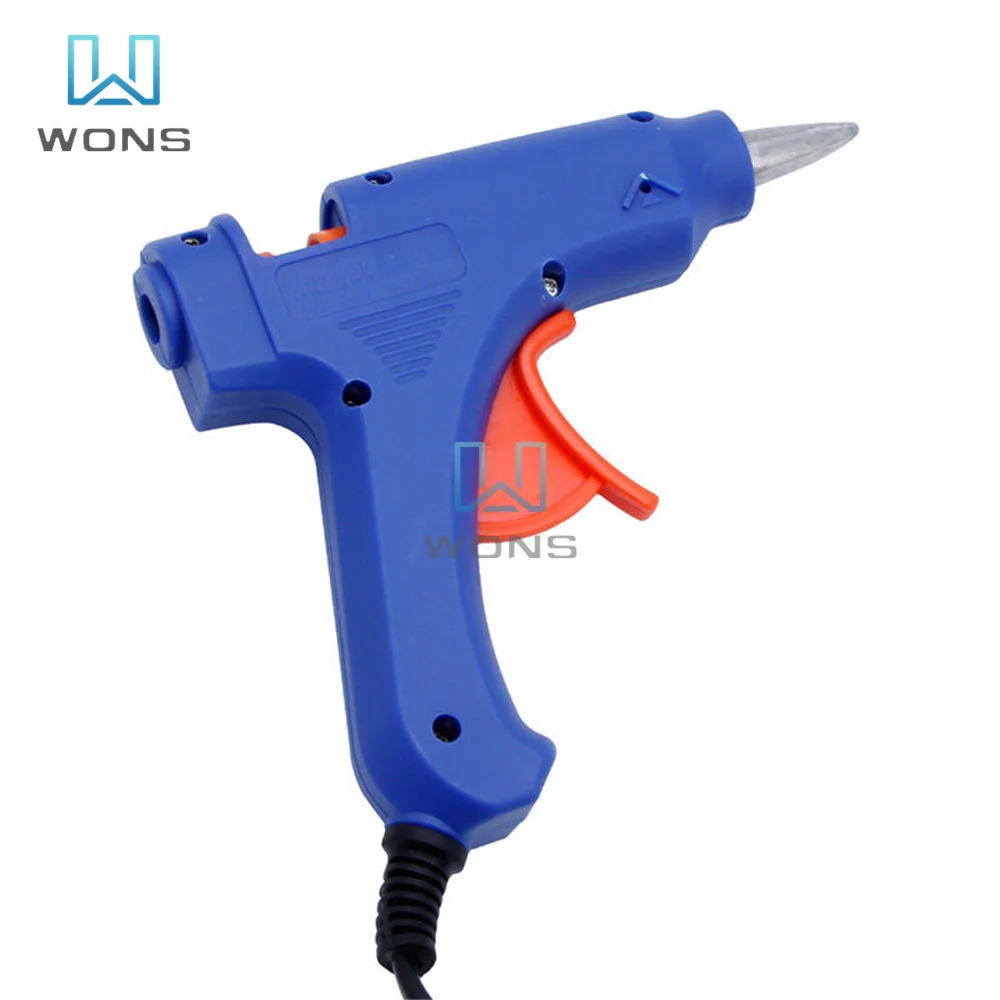 20W Mini Industrial Gun Hot Temperature Thermoelectric Repair Tool With 7MM Glue Stick Hot Melt Glue Gun Household Tools OEM ODM