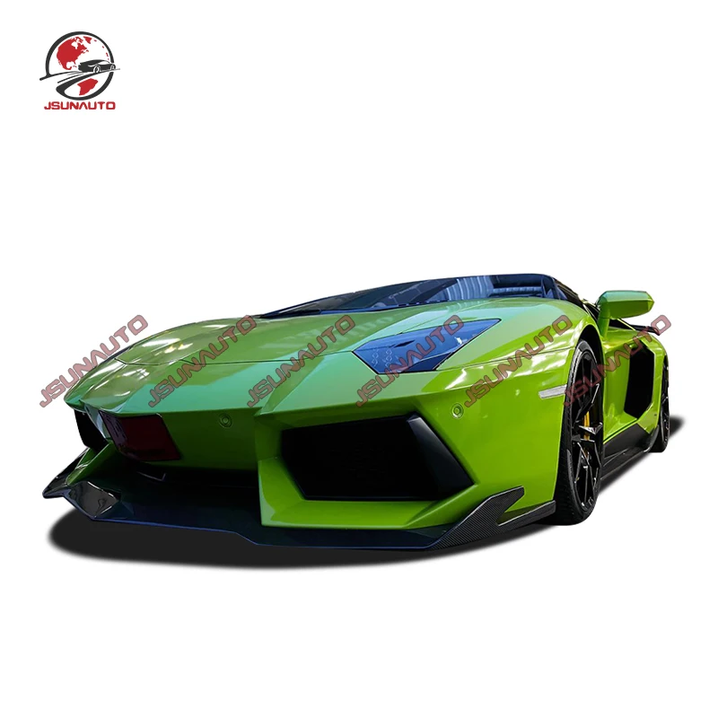 Carbon Fiber Body Kit For Lamborghini Aventador LP700 RZ Style Front Diffuser Rear Lip Side Skits Spoiler Auto Part