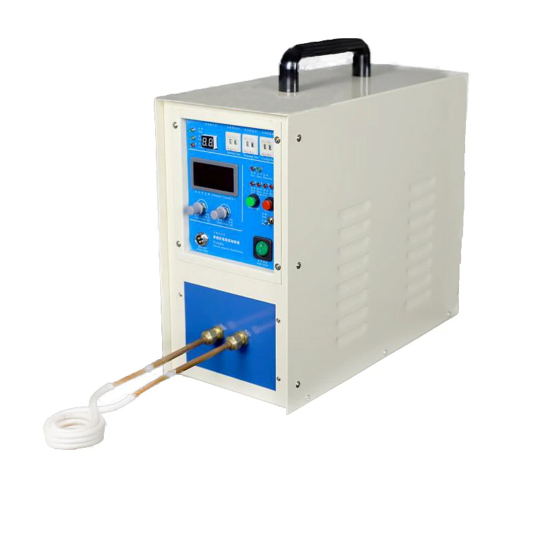 New type 220V Portable 15KW High Frequency Induction Heating Machine ZVS Induction Heater Silver Gold Melting Furnace