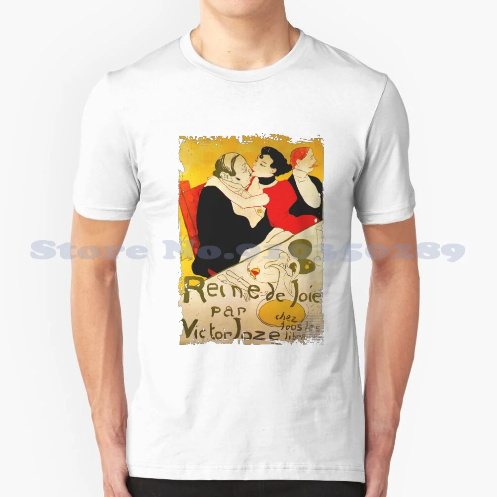 

Reine De Joie , 1892 Henri De Toulouse Lautrec 100% Cotton T-Shirt Van Gogh Cezanne Manet Kandinsky Klimt Lautrec Suerat