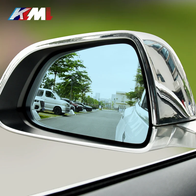 

A Pair Rearview Mirror Blue Glass Lens For Model 3 Car Styling Accessories Wide View Anti Glare Left Right Side Heated