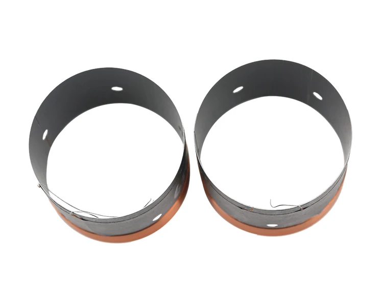 سلك نحاسي مستدير لمكبر الصوت ، ملف صوت جهير ، ألومنيوم أسود ، تصنعه بنفسك ، مكبر صوت 10-15 بوصة ، 2 ، من من من من من من من من من ومن ثم ، 64 ،