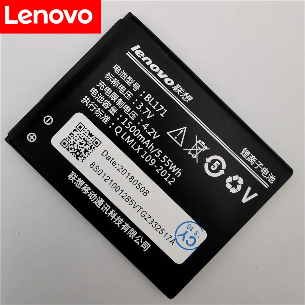 3.7V 1500mAh BL171 Mobile Phone Battery for Lenovo a319 A356 A368 A370e A376 A60 A65 A500 A390 A390T