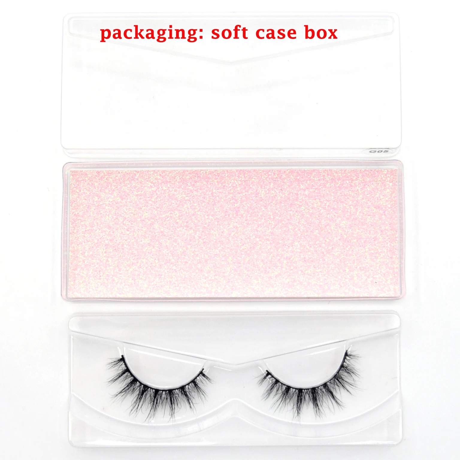 Faux-cils en vison 3D sans vison, longs, naturels, 10 paires, 8-14mm, maquillage, en vrac, vente en gros